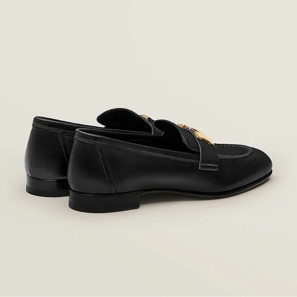 Hermes 🖤💛 Paris Loafer